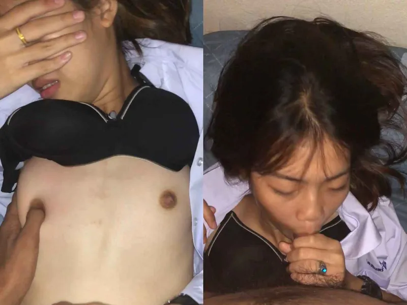 Huấn luyện em ghệ sinh viên thành một con đỹ dâm nghiện liếm dương vật p1